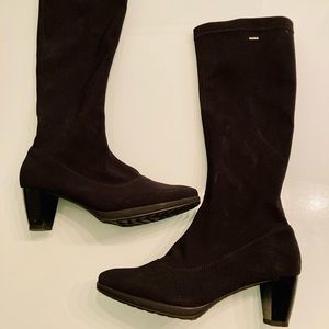 Ara Luftpolster Gore-tex Black Knee High Boots Size 8.5